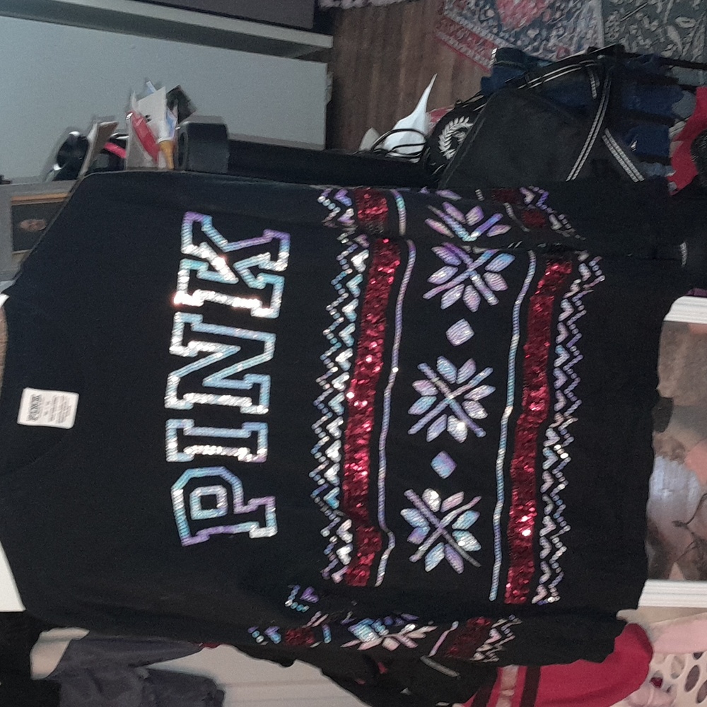 Pink long sleeve shirt